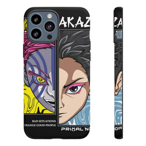 Printify Anime Phone Case iPhone 13 Pro Max / Matte AKAZA - Bad Situations Phone Case