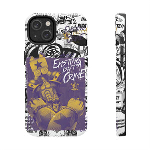 Printify Anime Phone Case iPhone 14 One Piece: Franky “Existing Isn't A Crime” Anime Phone Case