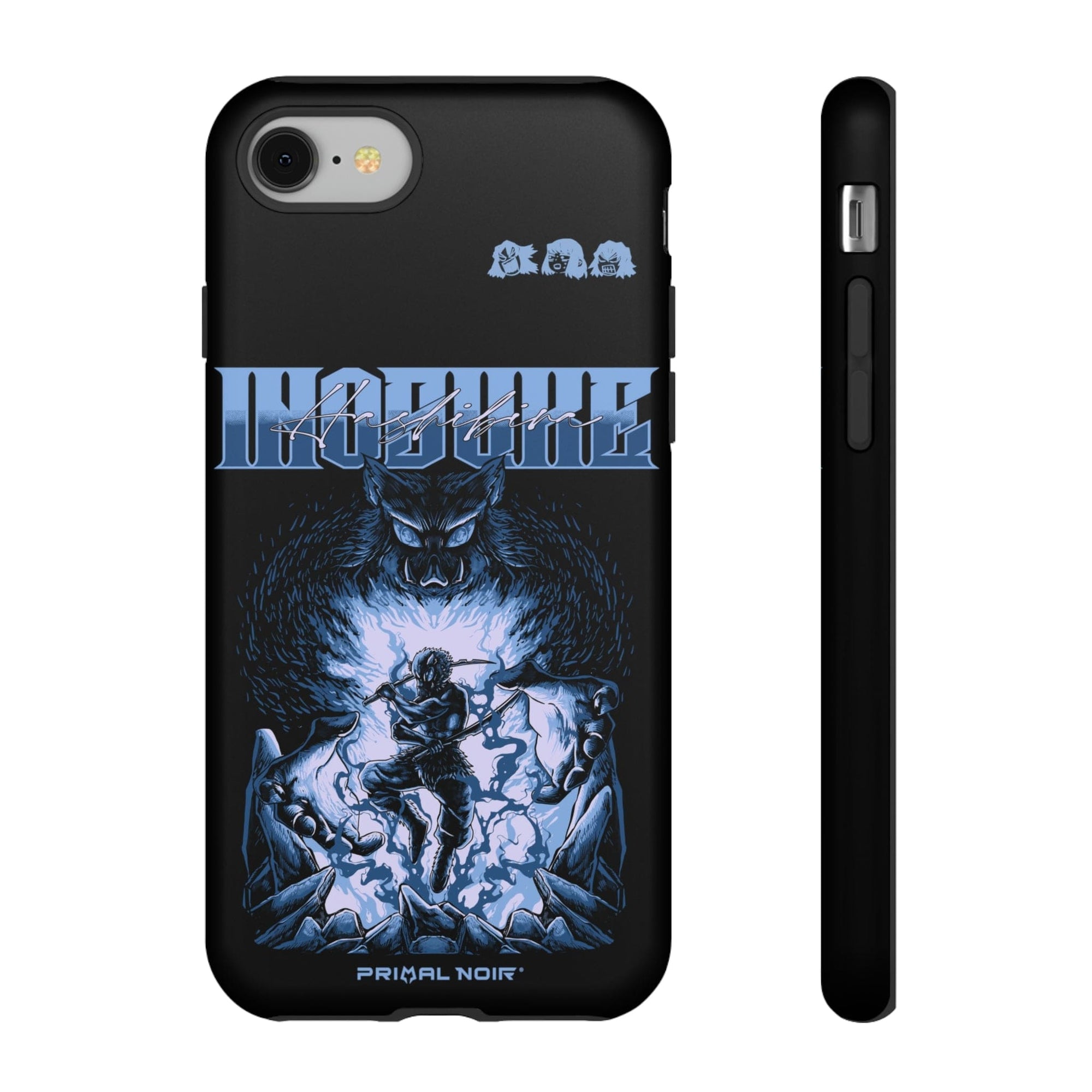 Printify Anime Phone Case iPhone 8 / Matte Demon Slayer: Inosuke Hashibira - Beast Breathing Anime Phone Case