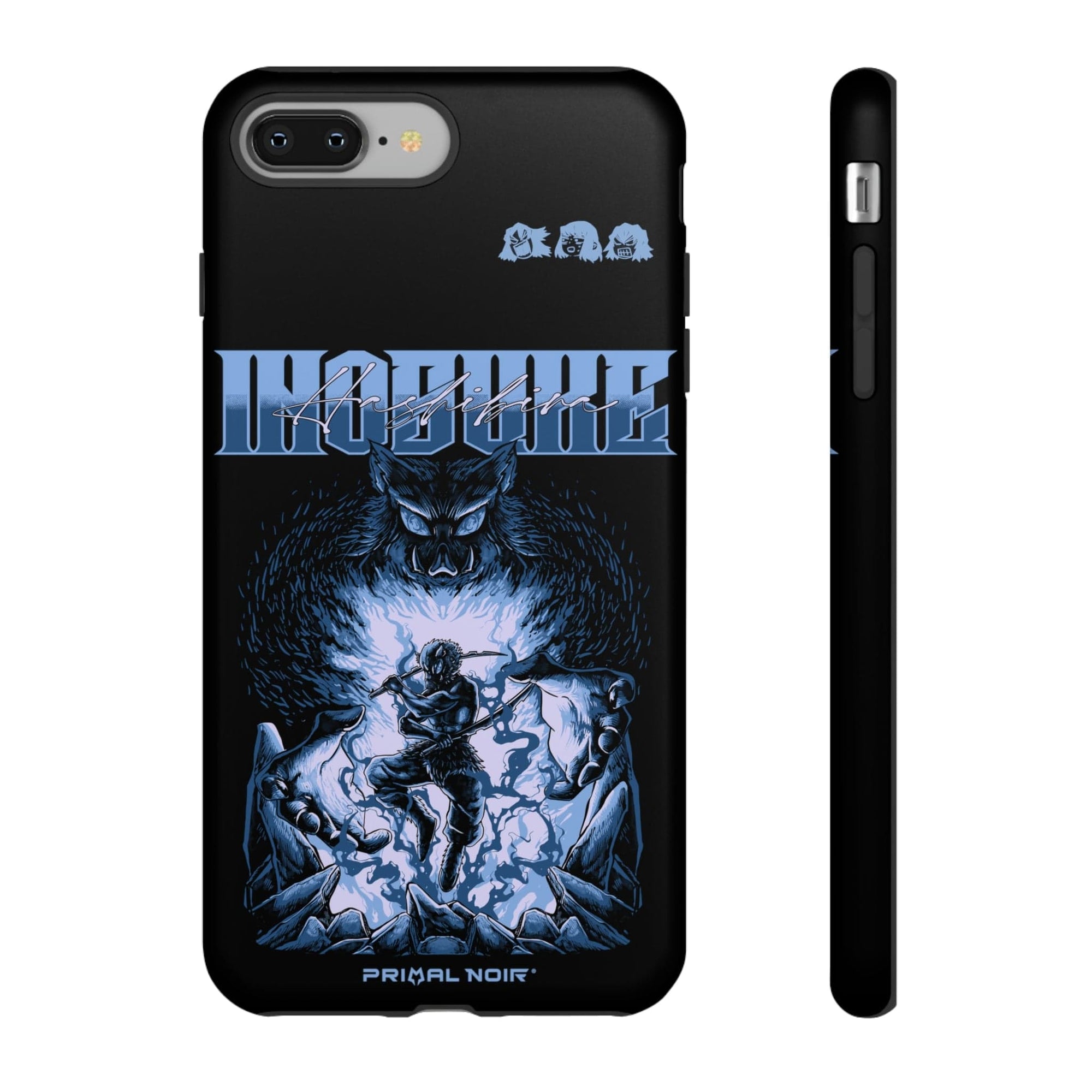 Printify Anime Phone Case iPhone 8 Plus / Matte Demon Slayer: Inosuke Hashibira - Beast Breathing Anime Phone Case