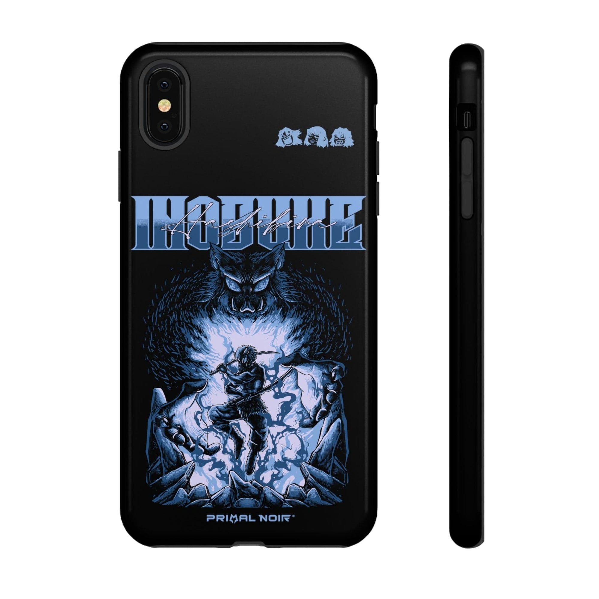 Printify Anime Phone Case iPhone XS MAX / Glossy Demon Slayer: Inosuke Hashibira - Beast Breathing Anime Phone Case