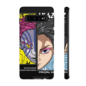 Printify Anime Phone Case Samsung Galaxy S10 / Glossy AKAZA - Bad Situations Phone Case