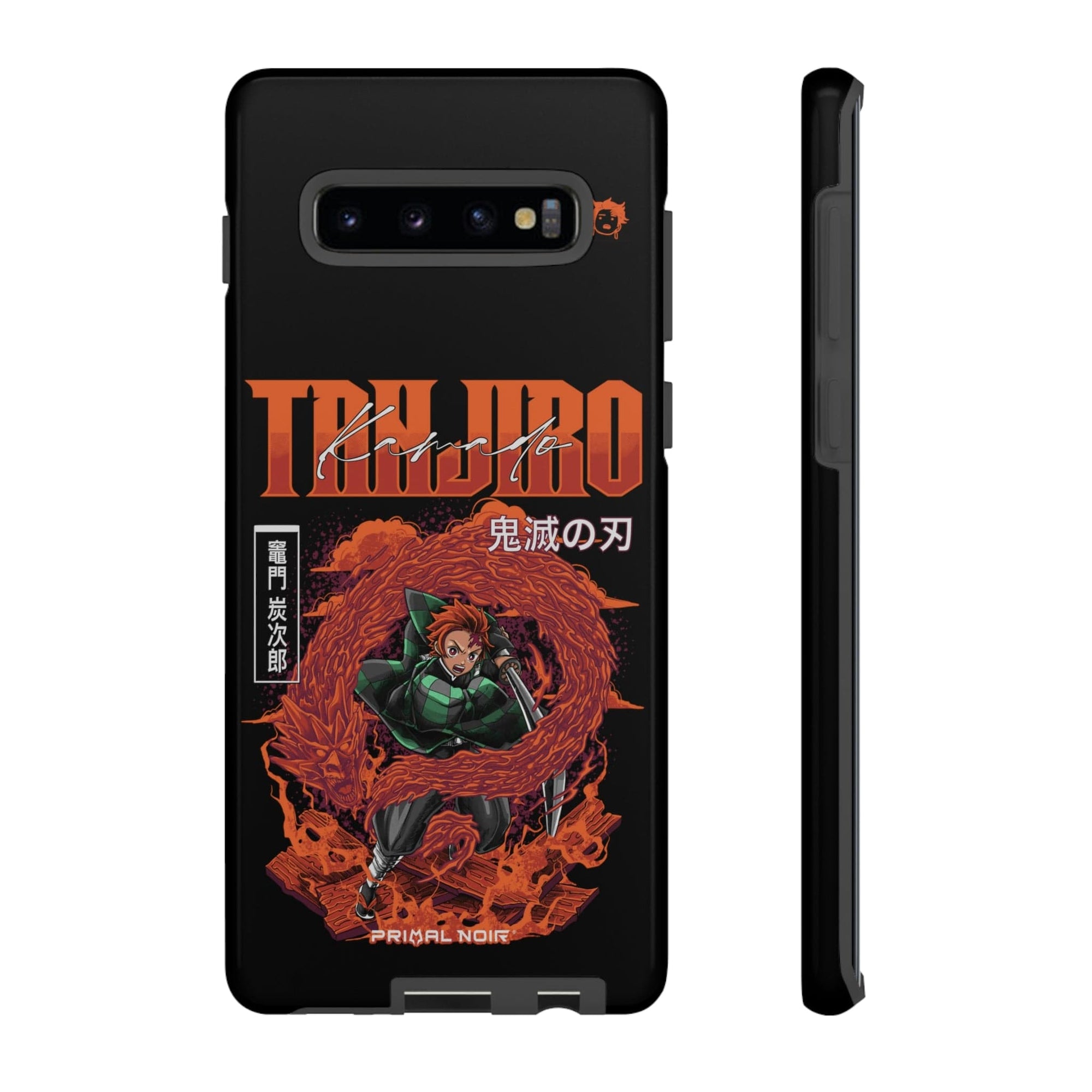 Printify Anime Phone Case Samsung Galaxy S10 Plus / Glossy Demon Slayer: Tanjiro Kamado - Sun Breathing Anime Phone Case