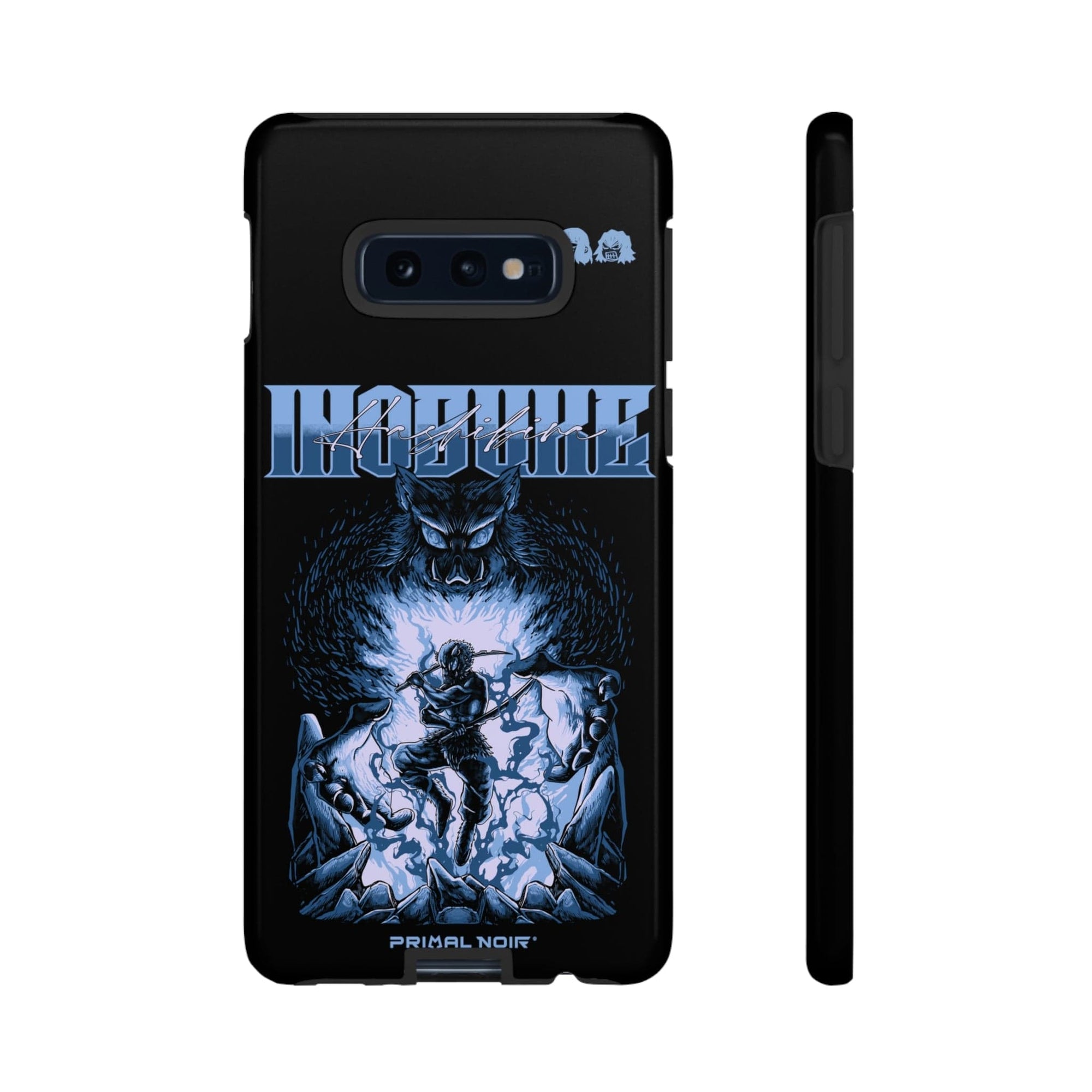 Printify Anime Phone Case Samsung Galaxy S10E / Glossy Demon Slayer: Inosuke Hashibira - Beast Breathing Anime Phone Case