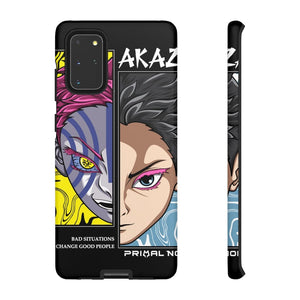 Printify Anime Phone Case Samsung Galaxy S20+ / Matte AKAZA - Bad Situations Phone Case