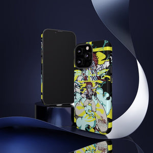Printify Anime Phone Case Survival Of The Fittest Tough Case